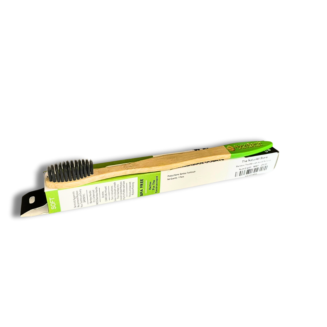 Bamboo Toothbrush Adult S-Curve - Nutri Earth
