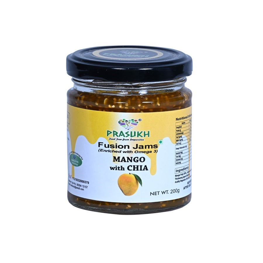 Chia Mango Jam - Nutri Earth