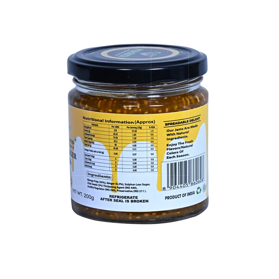 Chia Mango Jam - Nutri Earth
