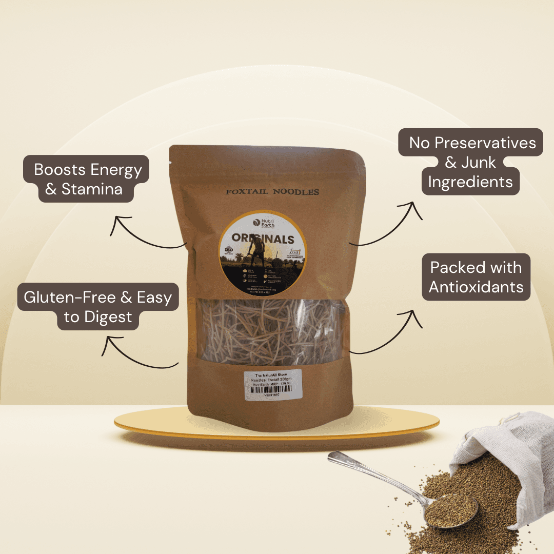 Foxtail Millet Noodles - Nutriearth