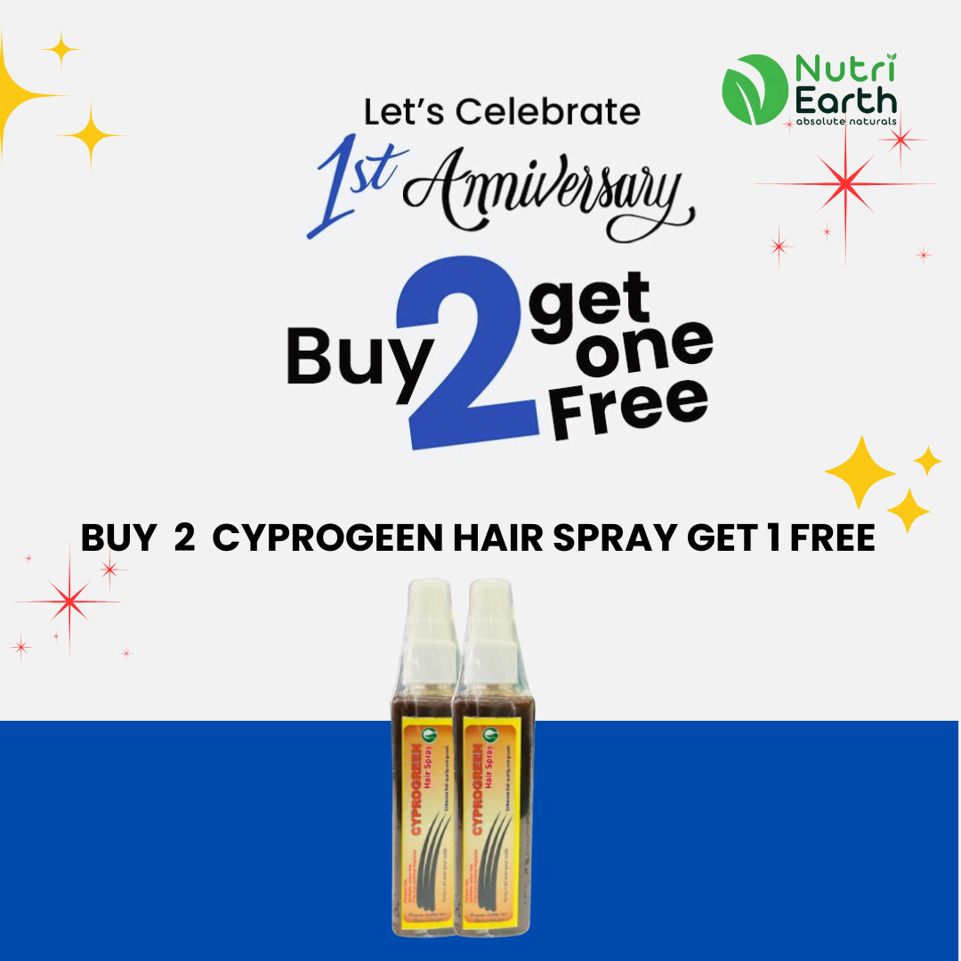 BUY 2 Cyprogreen Hair Spray GET 1 FREE