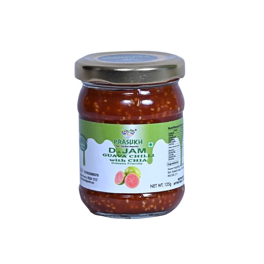 DIA - Guava Chilly Jam with Chia - Nutri Earth