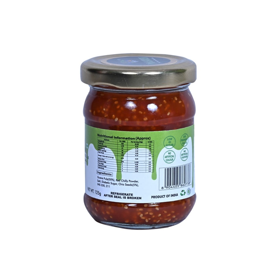 DIA - Guava Chilly Jam with Chia - Nutri Earth