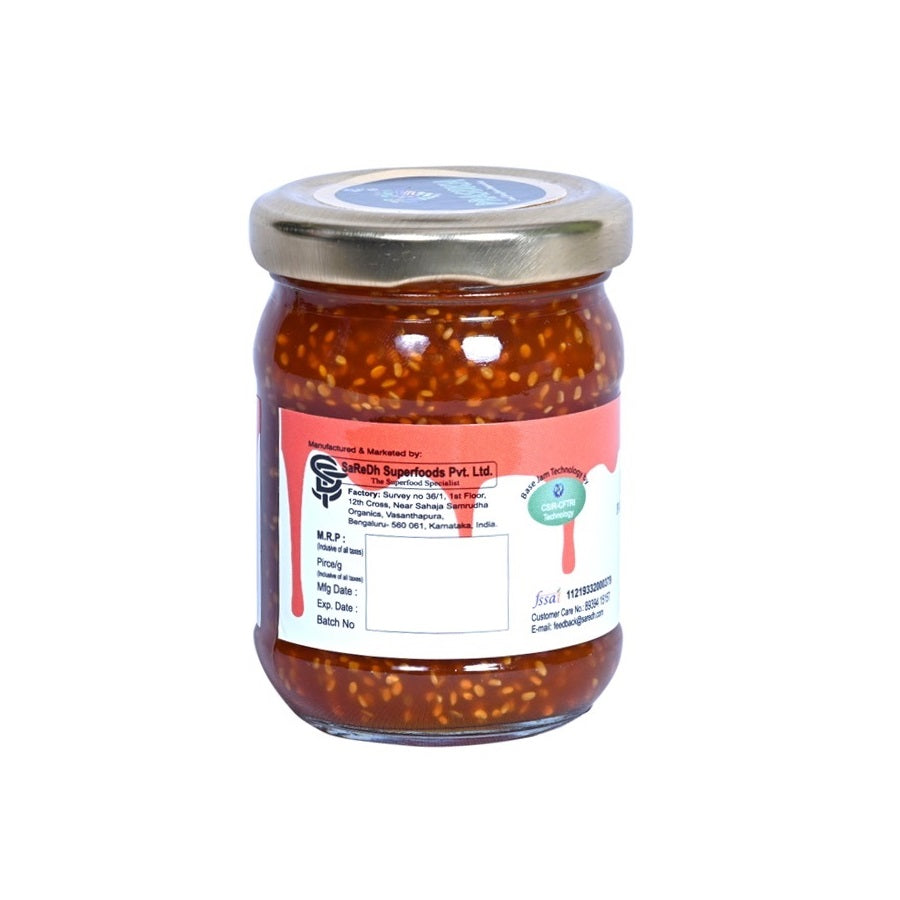 DIA Pappaya Lemon Jam with Chia - Nutri Earth