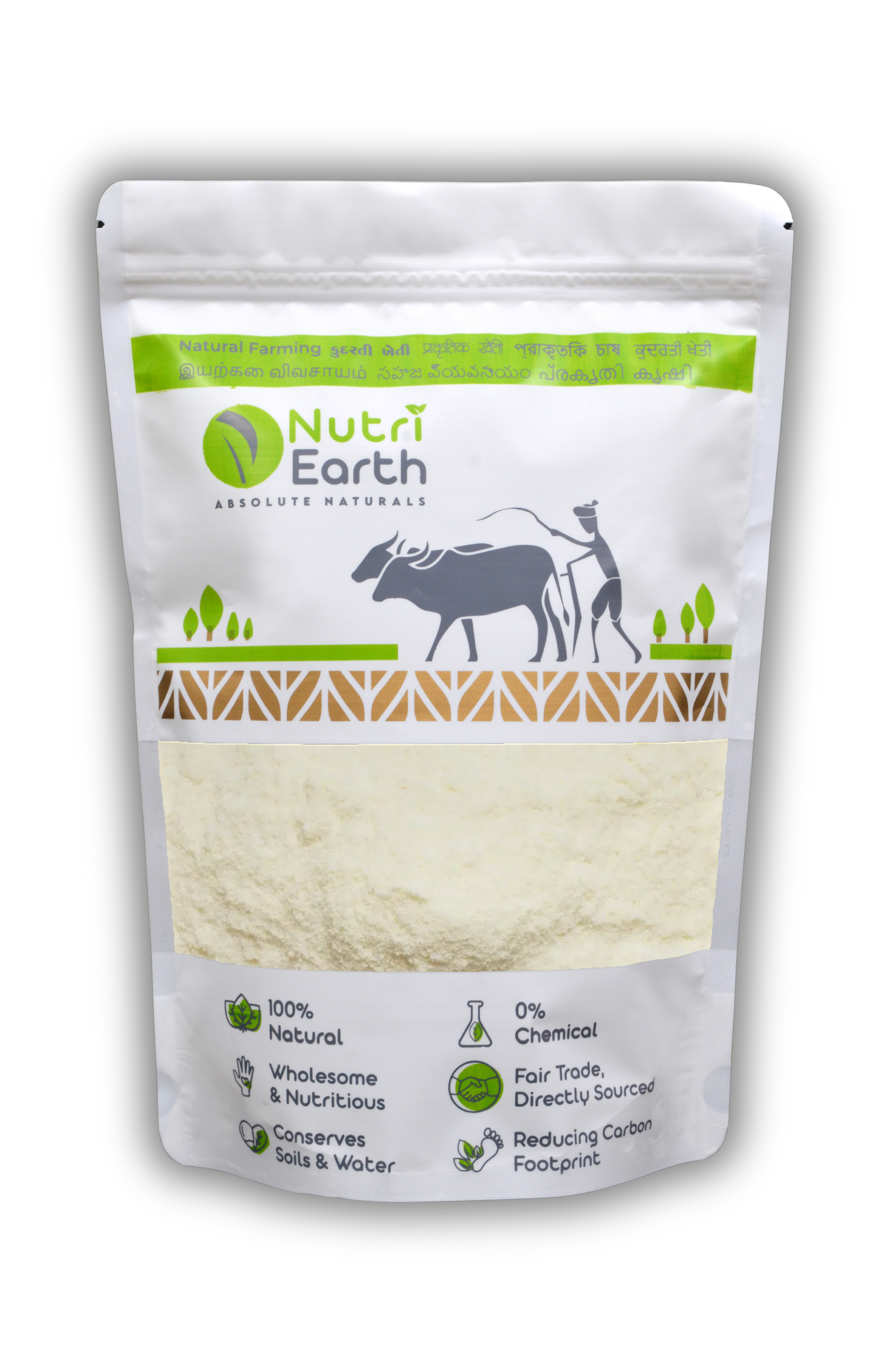 Wheat Flour (Desi Gehun Atta) - Nutri Earth