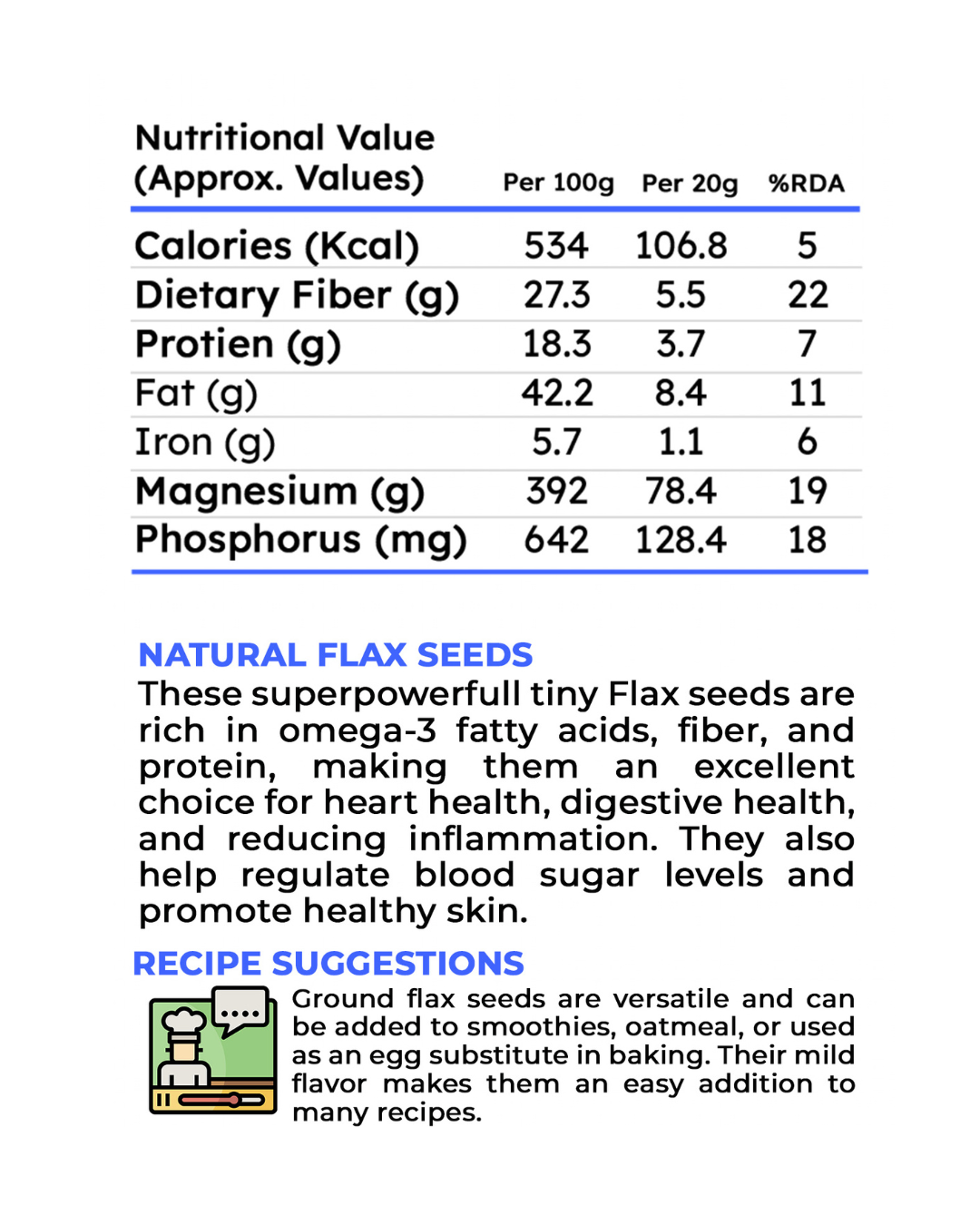 Flax seed