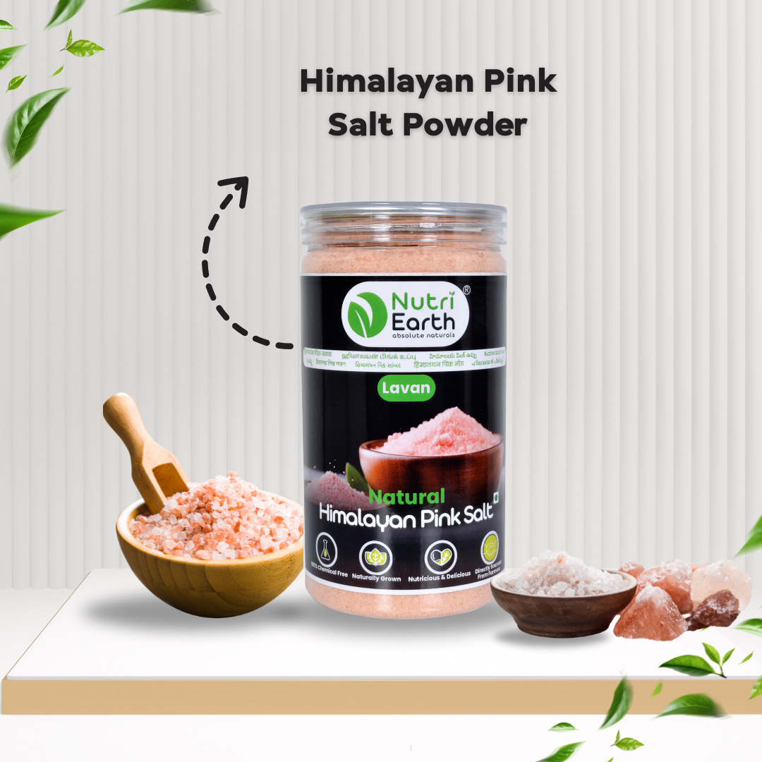 Himalayan Pink Salt Powder Premium - Nutri Earth