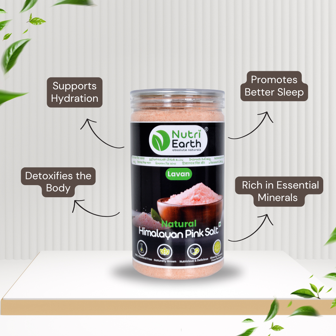 Himalayan Pink Salt Powder Premium - Nutri Earth