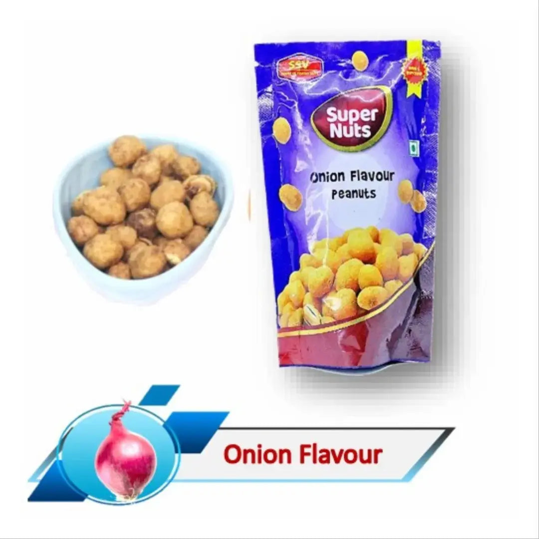 Onion Flavour Peanuts - Nutri Earth