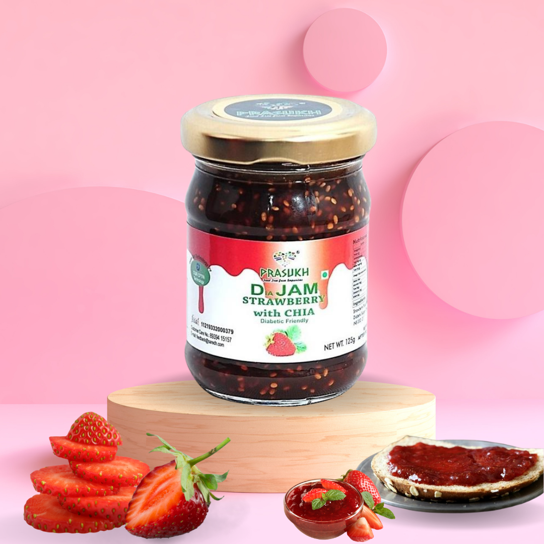 DIA Strawberry Jam - Nutri Earth