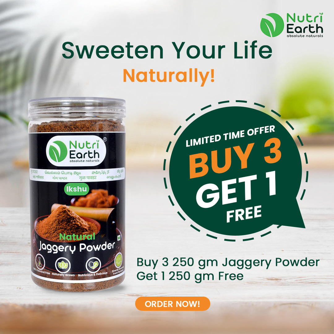 BUY 3 JAGGERY POWDER 250 GM GET 1 FREE