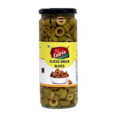 Entrée Sliced Green Olives - Nutri Earth