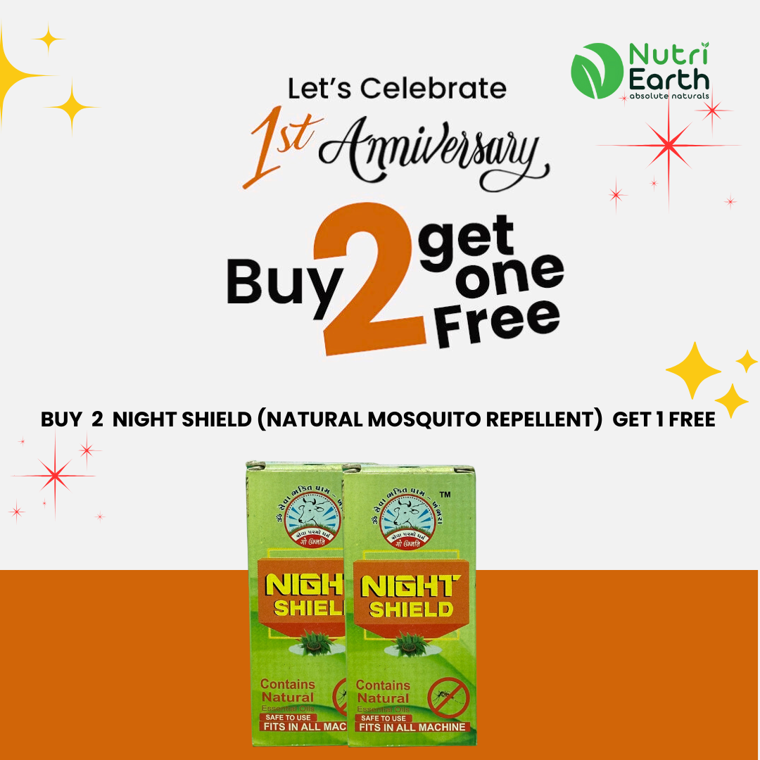 BUY 2 Night Sheild (Natural Mosquito Repellent) GET 1 FREE