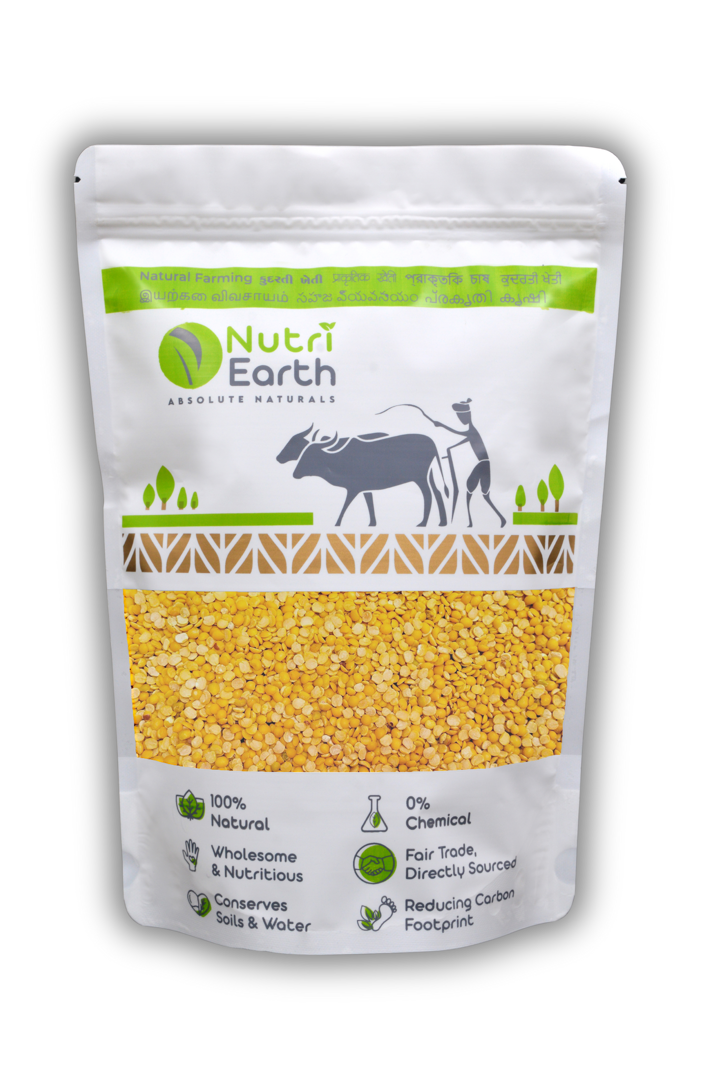 Moong Dal Yellow - Nutri Earth