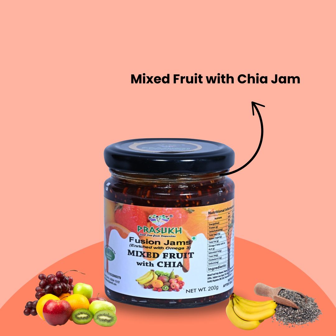 Chia Mixed Fruit Jam