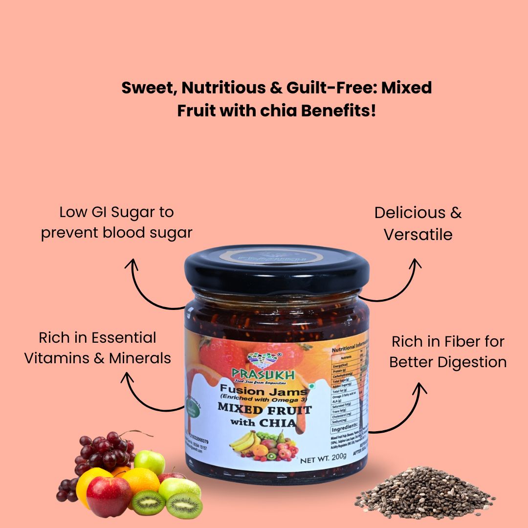 Chia Mixed Fruit Jam
