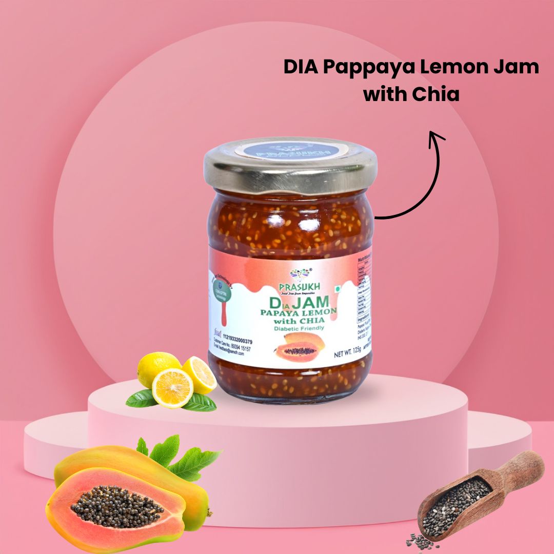 DIA Pappaya Lemon Jam with Chia