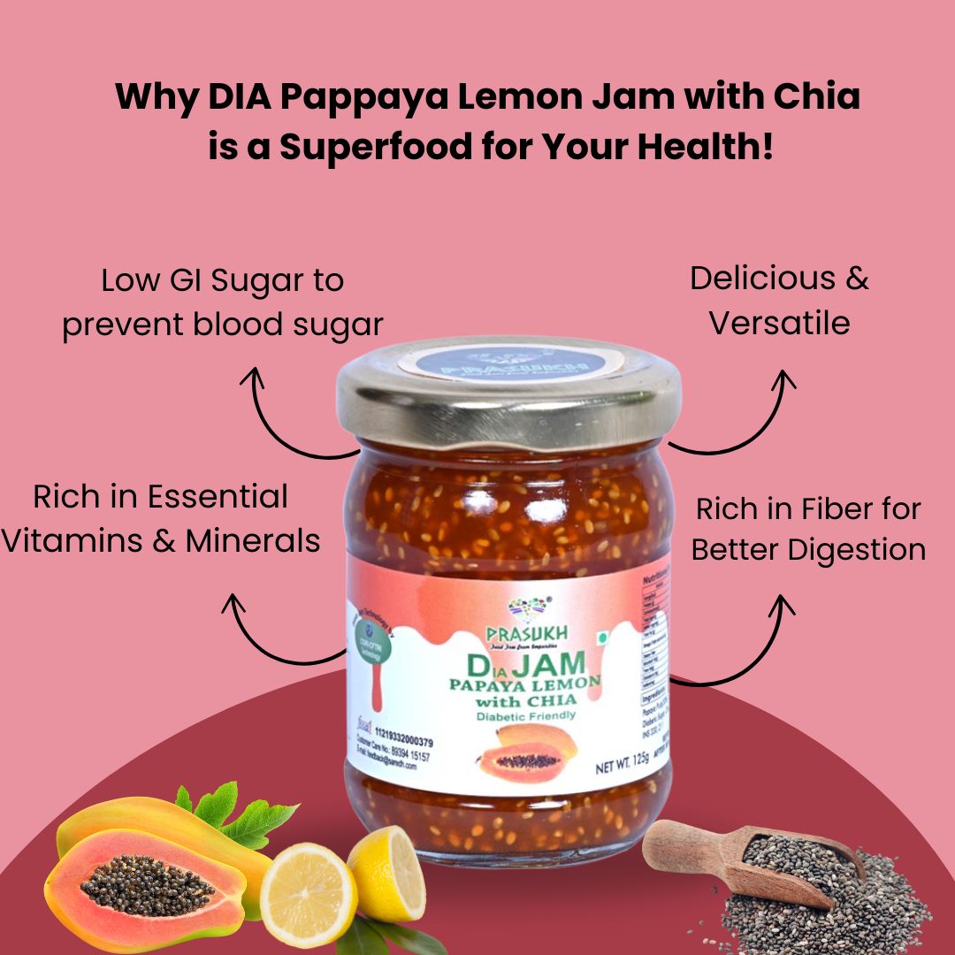 DIA Pappaya Lemon Jam with Chia