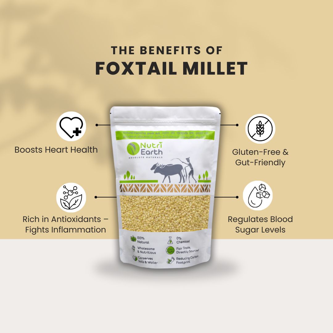 Foxtail Millet - Nutri Earth