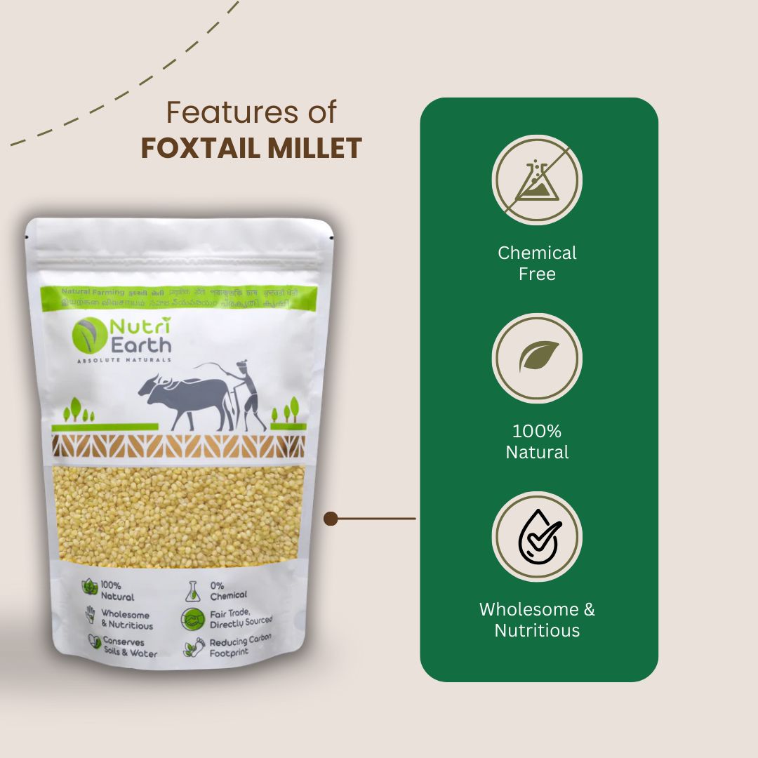 Foxtail Millet - Nutri Earth