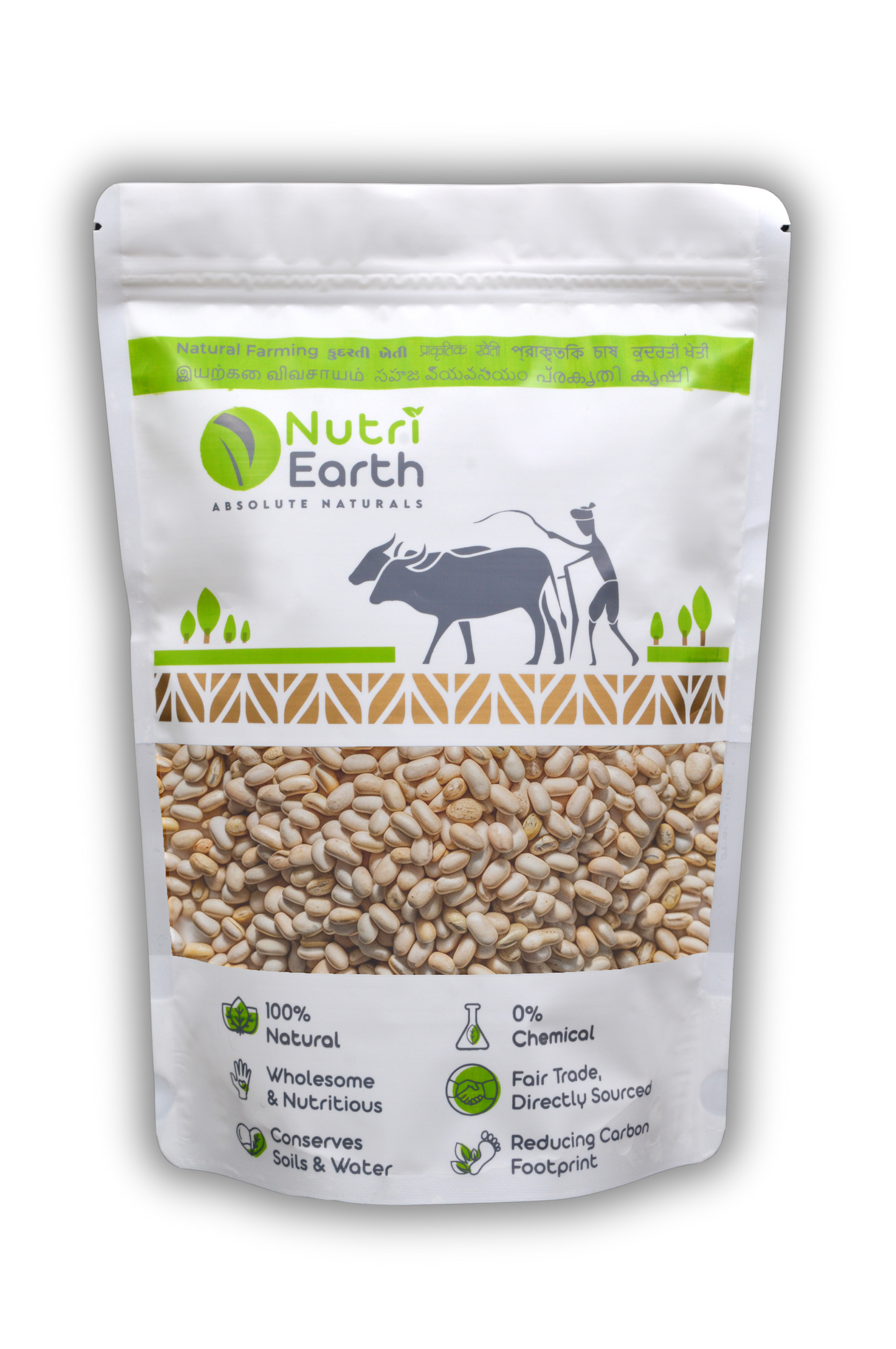 White Chitra Rajma - Nutri Earth