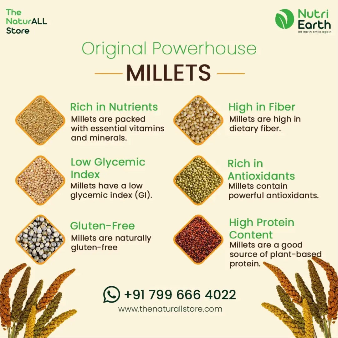 Foxtail Millet - Nutri Earth