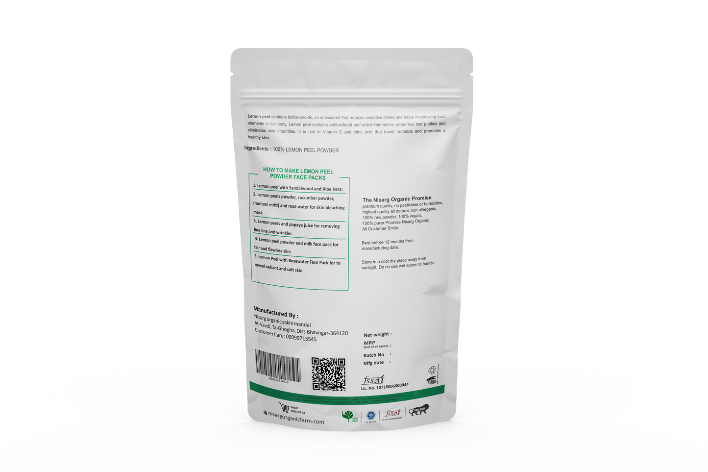 Face Pack Powder