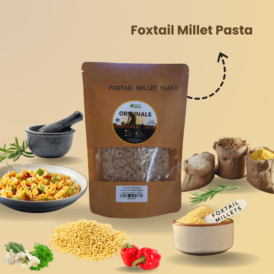 Foxtail Millet Pasta - Nutriearth