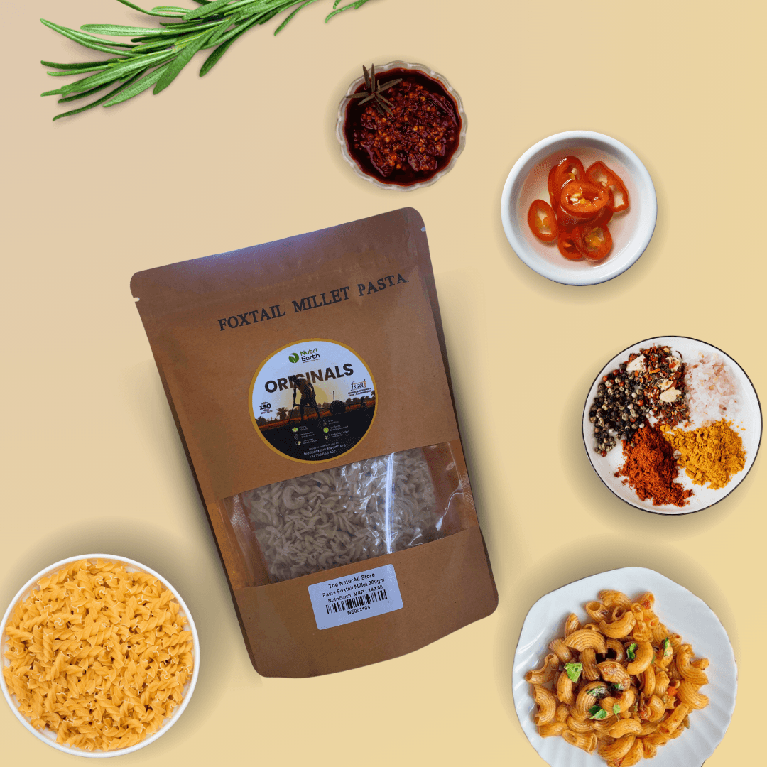 Foxtail Millet Pasta - Nutriearth