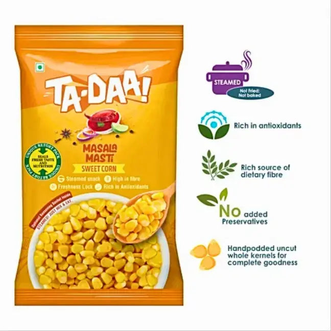 Ta-Daa Sweet Corn Masala Masti - Nutri Earth