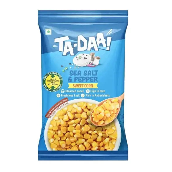 Ta-Daa Sweet Corn Sea Salt & Pepper - Nutri Earth