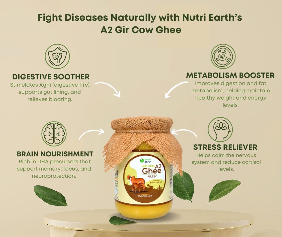 NutriEarth A2 Gir Cow Ghee
