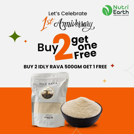 BUY 2 IDLY RAVA GET 1 FREE
