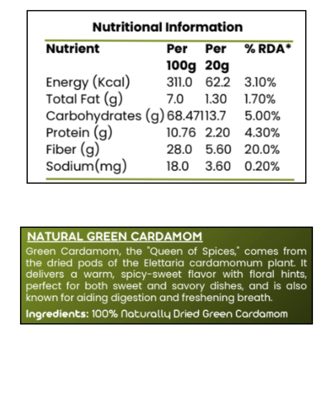 Green Cardamom