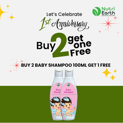 BUY 2 Baby Shampoo GET 1 FREE