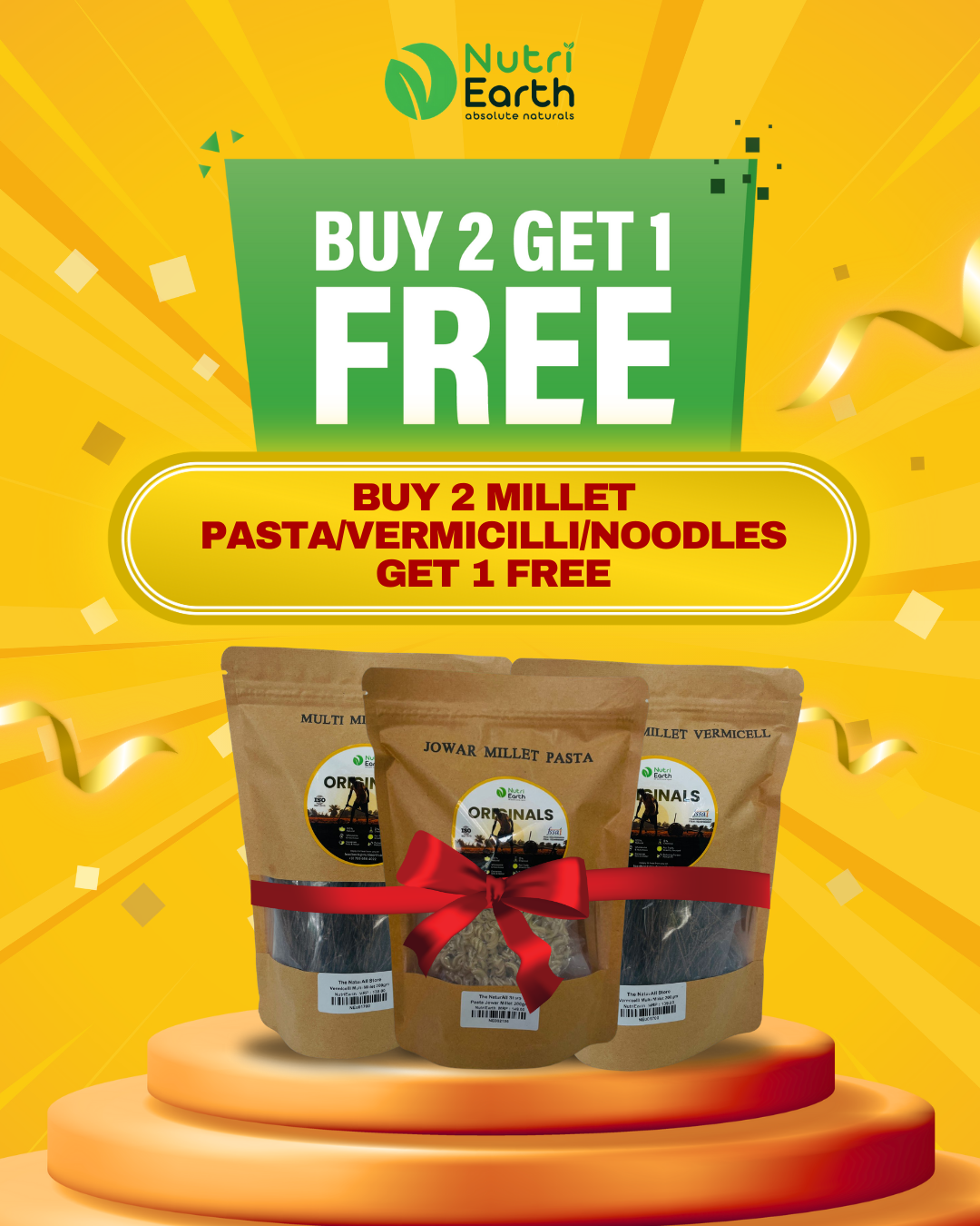 Buy 2 Get 1 free_nutriearth