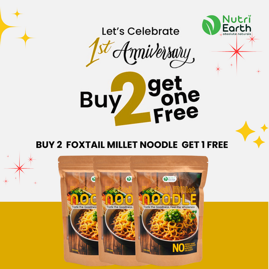 BUY 2 FOXTAIL MILLET NOODLES GET 1 FREE