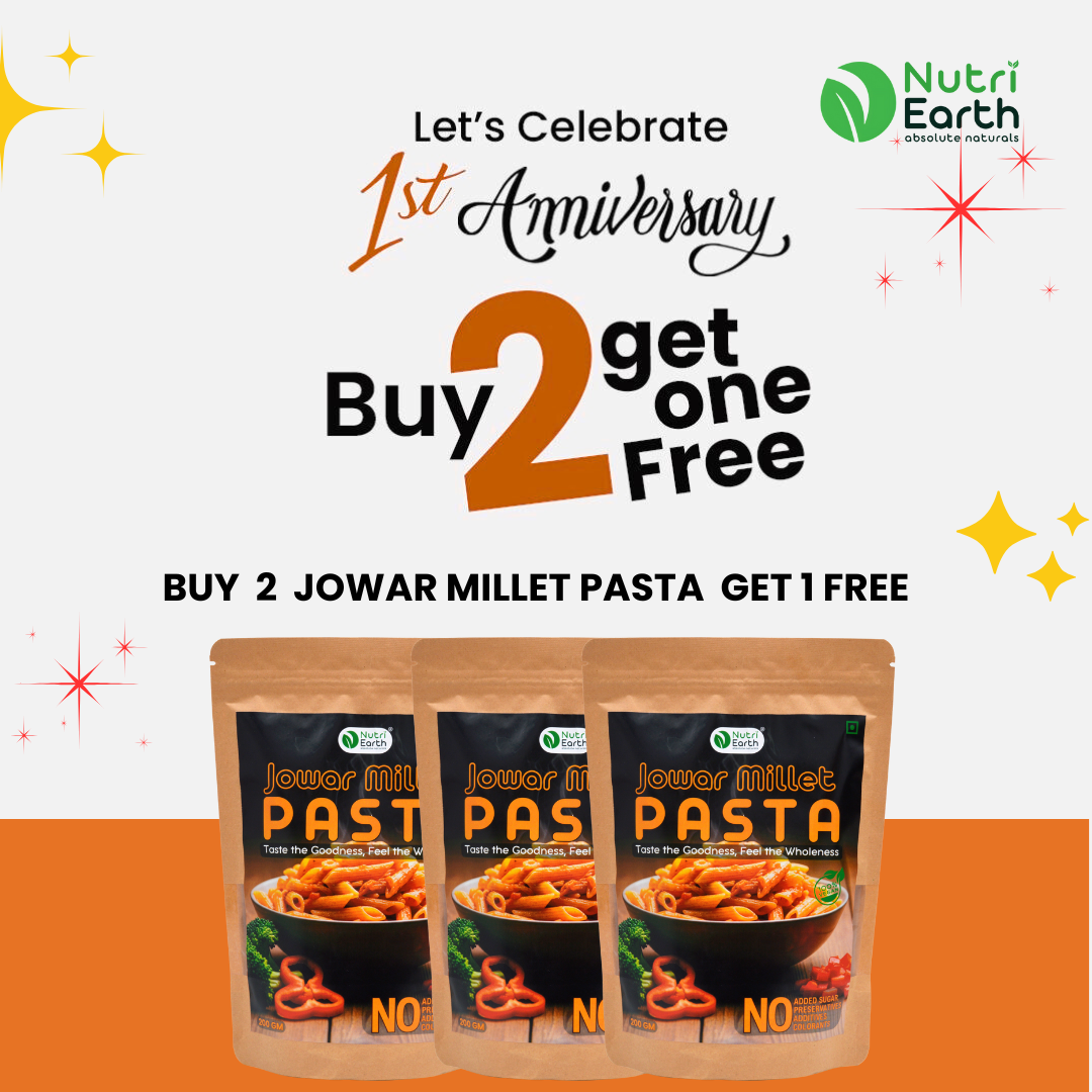 BUY 2 JOWAR MILLET PASTA GET 1 FREE