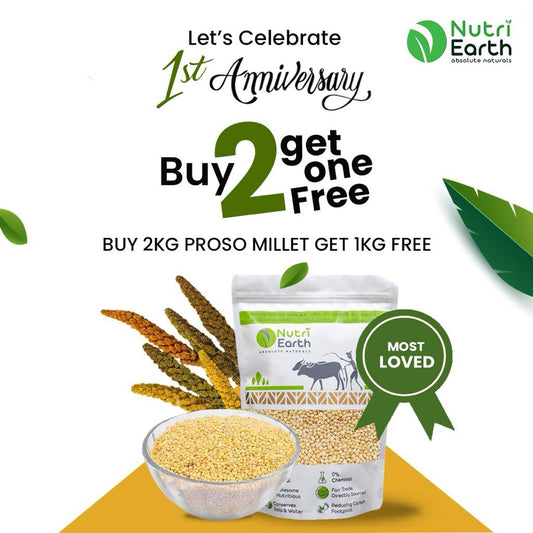 BUY 2 KG PROSO MILLET GET 1 KG FREE